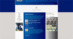 Desktop Screenshot of controlmatica.pl